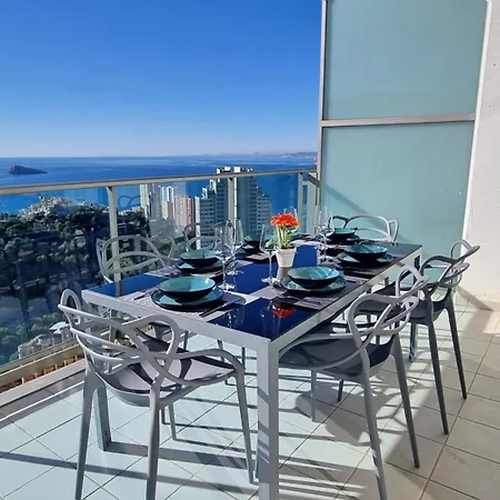 Gran Terraza Privada Con Vistas Al Mar - Planta 30 Benidorm